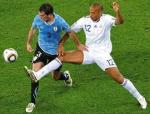 Uruguay Defender - Diego Godin in Action